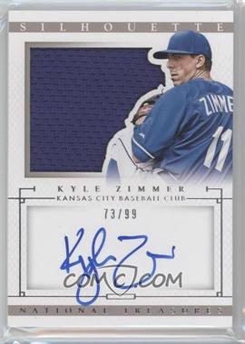 2014 Panini National Treasures - Silhouette Autographs #32 - Kyle Zimmer /99