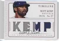 Matt Kemp #/25