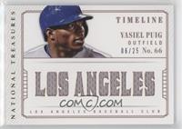 Yasiel Puig #/25