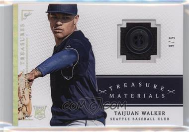 2014 Panini National Treasures - Treasure Materials - Buttons #45 - Taijuan Walker /6