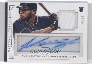 2014 Panini National Treasures - Treasure Signature Materials #51 - Jon Singleton /99