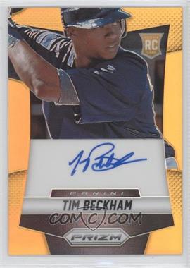 2014 Panini Prizm - Autographs - Gold Prizm #TB - Tim Beckham /10