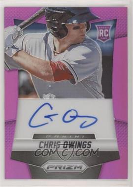 2014 Panini Prizm - Autographs - Purple Prizm #CO - Chris Owings /99