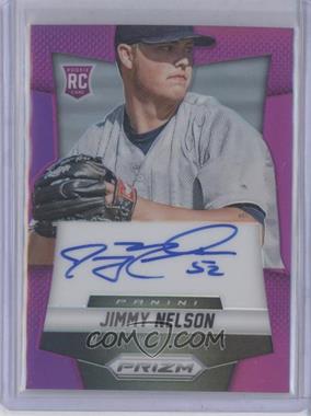 2014 Panini Prizm - Autographs - Purple Prizm #JN - Jimmy Nelson /99