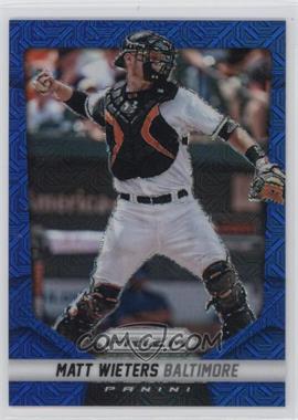 2014 Panini Prizm - [Base] - Blue Mojo Prizm #10 - Matt Wieters /75