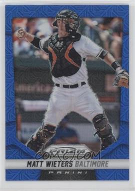 2014 Panini Prizm - [Base] - Blue Mojo Prizm #10 - Matt Wieters /75