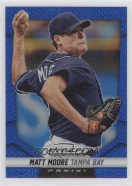 2014 Panini Prizm - [Base] - Blue Mojo Prizm #11 - Matt Moore /75