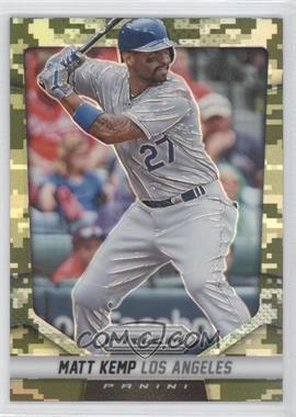 2014 Panini Prizm - [Base] - Camo Prizm #19 - Matt Kemp