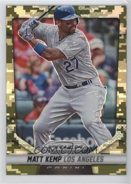 2014 Panini Prizm - [Base] - Camo Prizm #19 - Matt Kemp