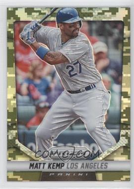 2014 Panini Prizm - [Base] - Camo Prizm #19 - Matt Kemp