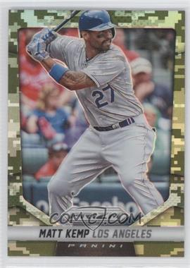 2014 Panini Prizm - [Base] - Camo Prizm #19 - Matt Kemp