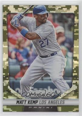 2014 Panini Prizm - [Base] - Camo Prizm #19 - Matt Kemp