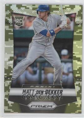 2014 Panini Prizm - [Base] - Camo Prizm #197 - Matt den Dekker