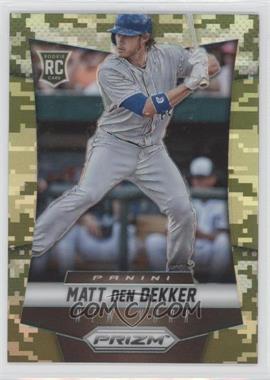 2014 Panini Prizm - [Base] - Camo Prizm #197 - Matt den Dekker