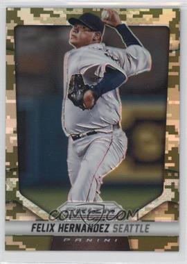 2014 Panini Prizm - [Base] - Camo Prizm #40 - Felix Hernandez