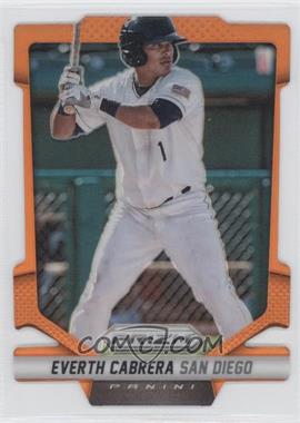 2014 Panini Prizm - [Base] - Orange Prizm Die-Cut #41 - Everth Cabrera /60