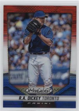 2014 Panini Prizm - [Base] - Red White & Blue Pulsar Prizm #142 - R.A. Dickey