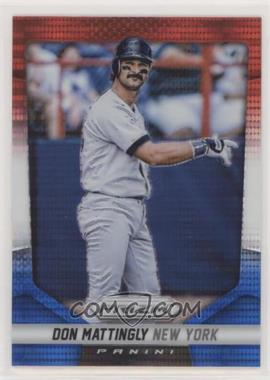 2014 Panini Prizm - [Base] - Red White & Blue Pulsar Prizm #163 - Don Mattingly