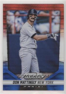 2014 Panini Prizm - [Base] - Red White & Blue Pulsar Prizm #163 - Don Mattingly