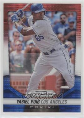 2014 Panini Prizm - [Base] - Red White & Blue Pulsar Prizm #28 - Yasiel Puig