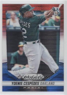 2014 Panini Prizm - [Base] - Red White & Blue Pulsar Prizm #6 - Yoenis Cespedes