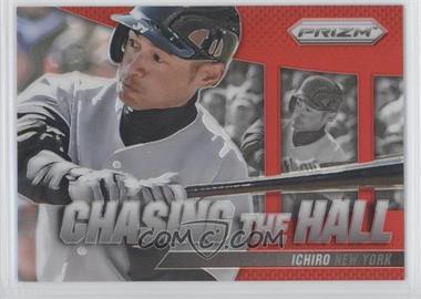 2014 Panini Prizm - Chasing the Hall - Red Prizm #2 - Ichiro /25