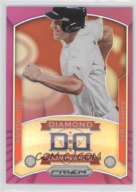 2014 Panini Prizm - Diamond Dominance - Purple Prizm #20 - Wil Myers /99