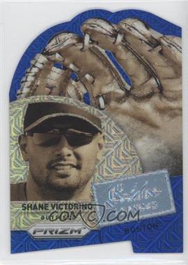 2014 Panini Prizm - Golden Leather Die Cut - Blue Mojo Prizm #8 - Shane Victorino /75