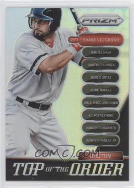 2014 Panini Prizm - Top of the Order - Silver Prizm #17 - Shane Victorino