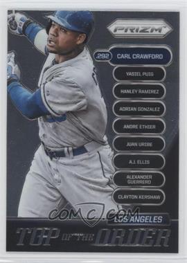 2014 Panini Prizm - Top of the Order #5 - Carl Crawford