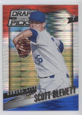 2014 Panini Prizm Perennial Draft Picks - [Base] - Red White & Blue Pulsar Prizm #77 - Scott Blewett