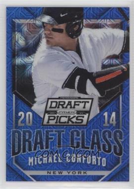 2014 Panini Prizm Perennial Draft Picks - Draft Class - Blue Mojo Prizm #9 - Michael Conforto /75