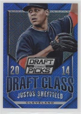 2014 Panini Prizm Perennial Draft Picks - Draft Class - Blue Mojo Prizms #29 - Justus Sheffield /75