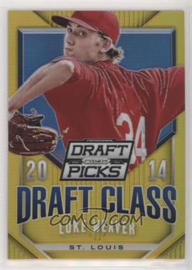 2014 Panini Prizm Perennial Draft Picks - Draft Class - Gold Prizm #25 - Luke Weaver /10