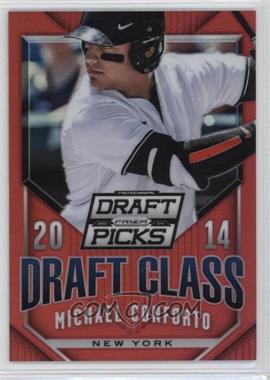 2014 Panini Prizm Perennial Draft Picks - Draft Class - Red Prizm #9 - Michael Conforto /100