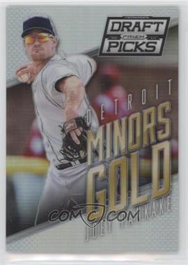 2014 Panini Prizm Perennial Draft Picks - Minors Gold - Silver Prizm #23 - Joey Pankake