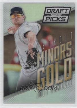 2014 Panini Prizm Perennial Draft Picks - Minors Gold - Silver Prizm #23 - Joey Pankake