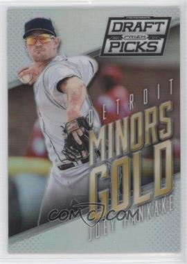 2014 Panini Prizm Perennial Draft Picks - Minors Gold - Silver Prizm #23 - Joey Pankake