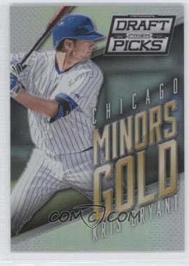 2014 Panini Prizm Perennial Draft Picks - Minors Gold - Silver Prizm #9 - Kris Bryant