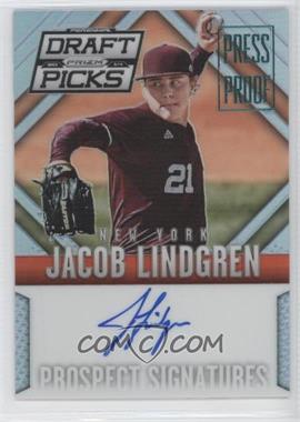 2014 Panini Prizm Perennial Draft Picks - Prospect Signatures - Press Proof Prizm #55 - Jacob Lindgren /199