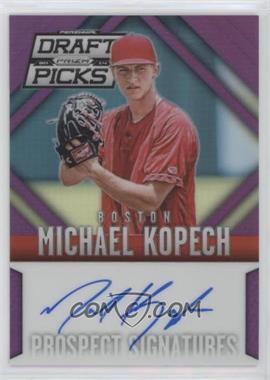 2014 Panini Prizm Perennial Draft Picks - Prospect Signatures - Purple Prizm #33 - Michael Kopech /149