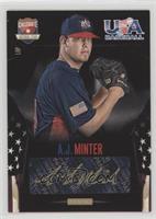 Collegiate National Team - A.J. Minter #/49