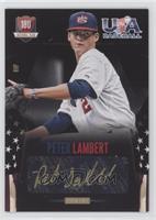 18U National Team - Peter Lambert #/49