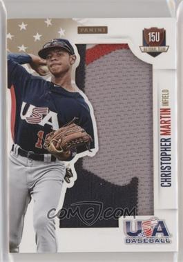 2014 Panini USA Baseball Box Set - [Base] - Jumbo Jerseys Prime #55 - 15U National Team - Christopher Martin /25