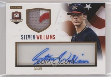 2014 Panini USA Baseball Box Set - [Base] - Signature Jerseys Prime #62 - 15U National Team - Steven Williams /20 [EX to NM]
