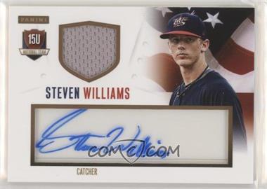 2014 Panini USA Baseball Box Set - [Base] - Signature Jerseys #62 - 15U National Team - Steven Williams /99
