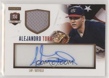 2014 Panini USA Baseball Box Set - [Base] - Signature Jerseys #64 - 15U National Team - Alejandro Toral /99