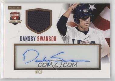 2014 Panini USA Baseball Box Set - [Base] - Signature Jerseys #8 - Collegiate National Team - Dansby Swanson /99