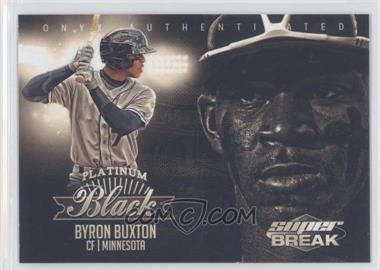 2014 Super Break - Onyx Platinum Black #PLBK-BB - Byron Buxton