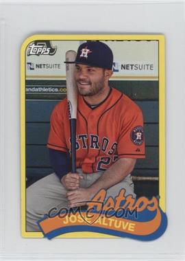 2014 Topps - 1989 Topps Die-Cut Minis #TM-76 - Jose Altuve